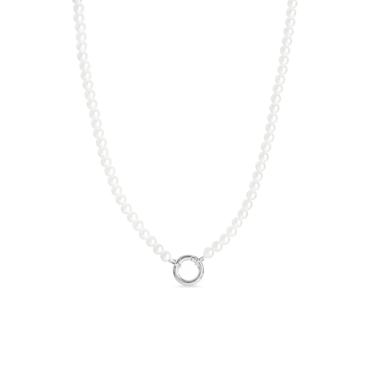 The Pearl Charm Collector Necklace