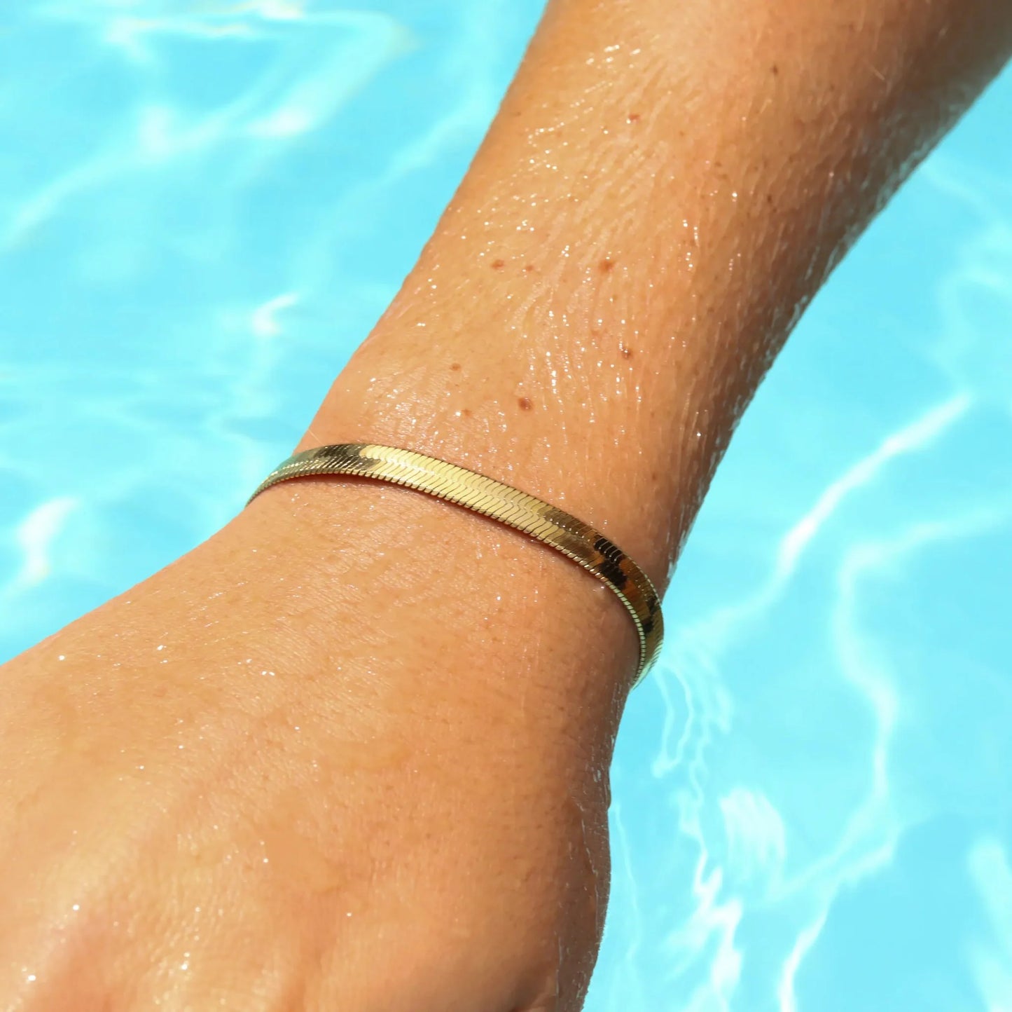 The Horizon Herringbone Bracelet