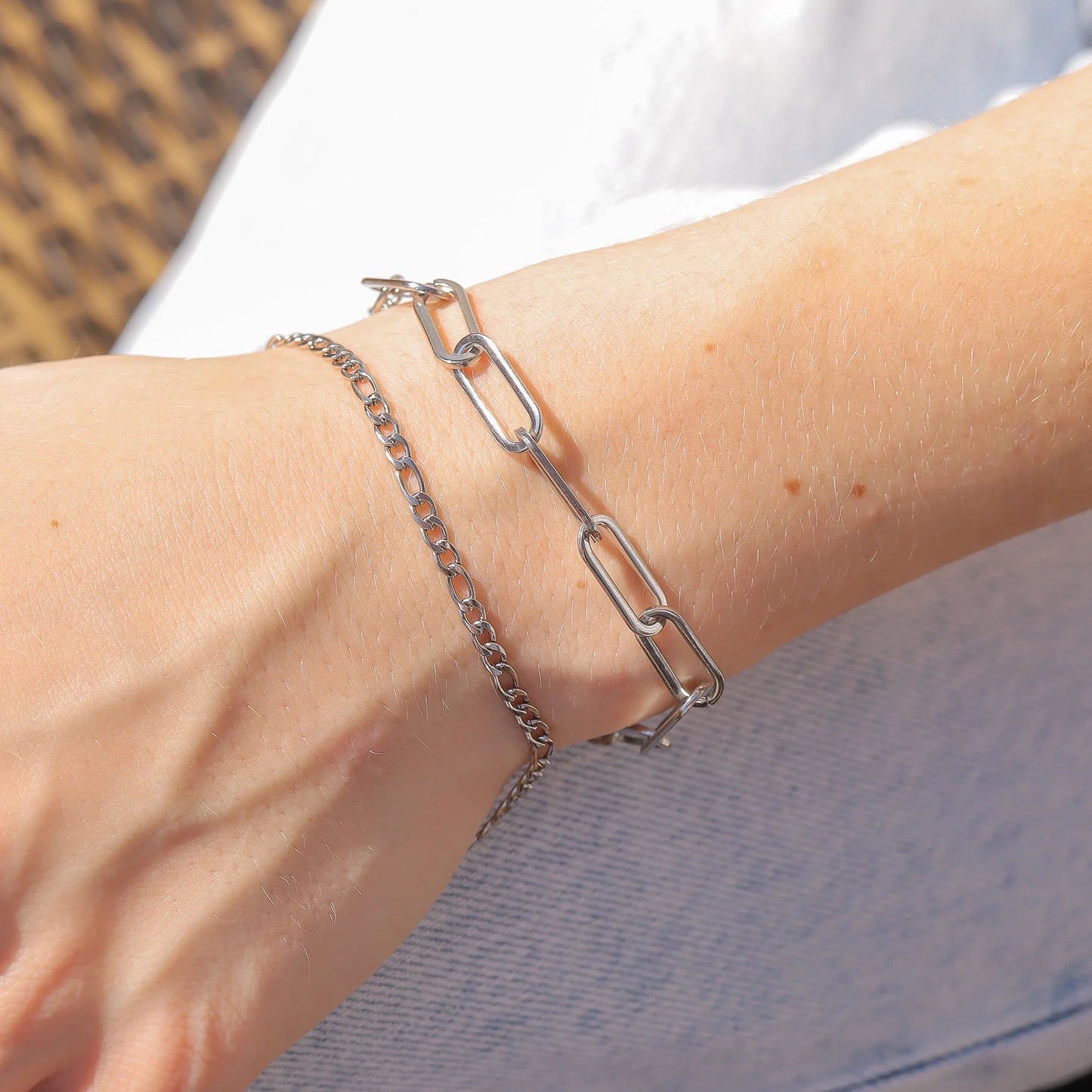 The Drift Paperclip Chain Bracelet