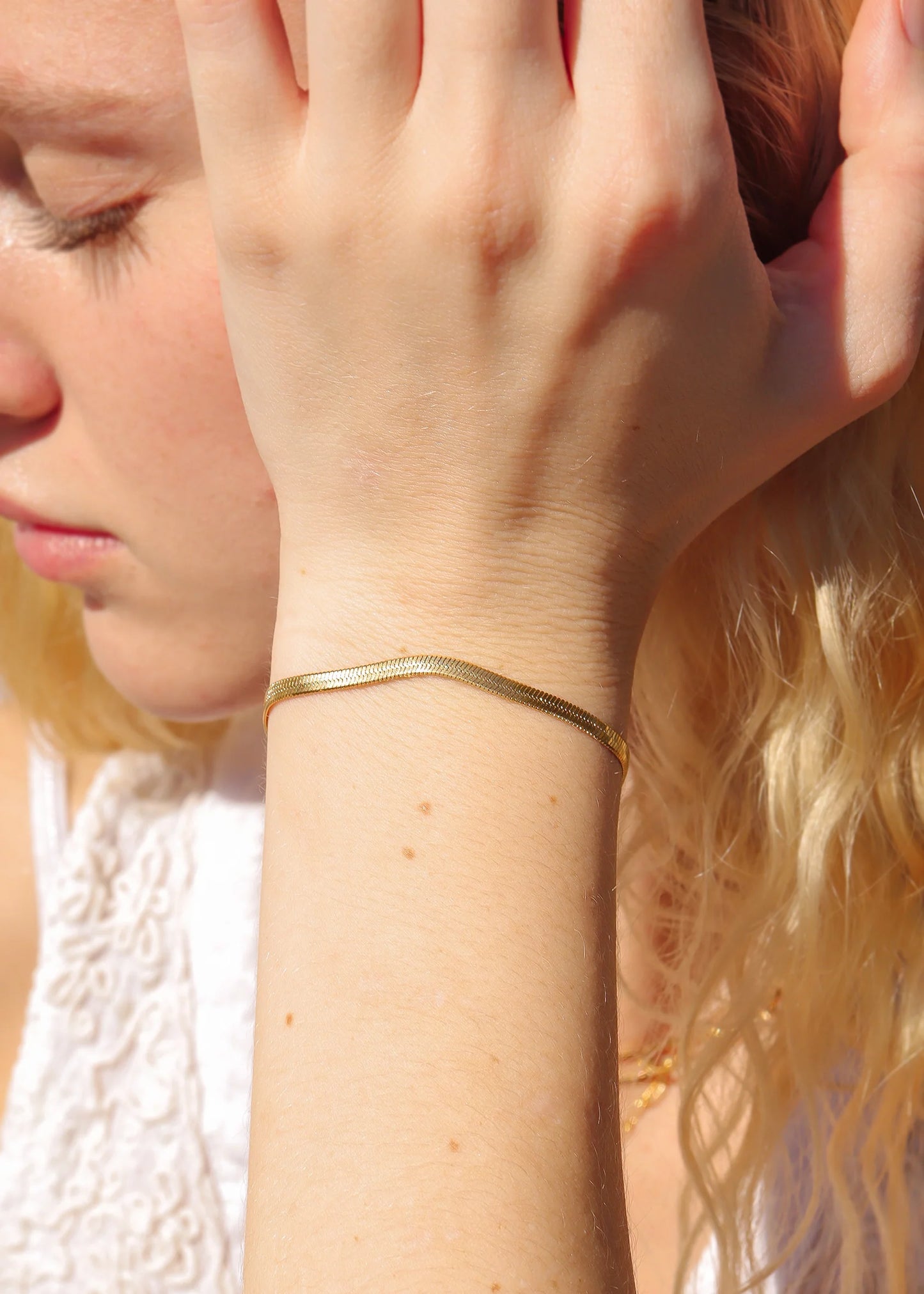 The Horizon Herringbone Bracelet