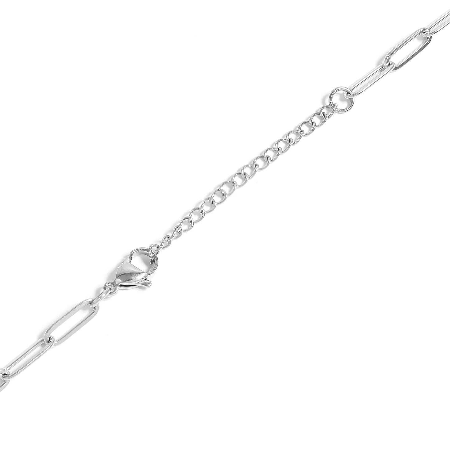 The Drift Paperclip Carabiner Charm Necklace
