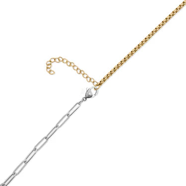 The Aureole Mixed Metal Chain Necklace