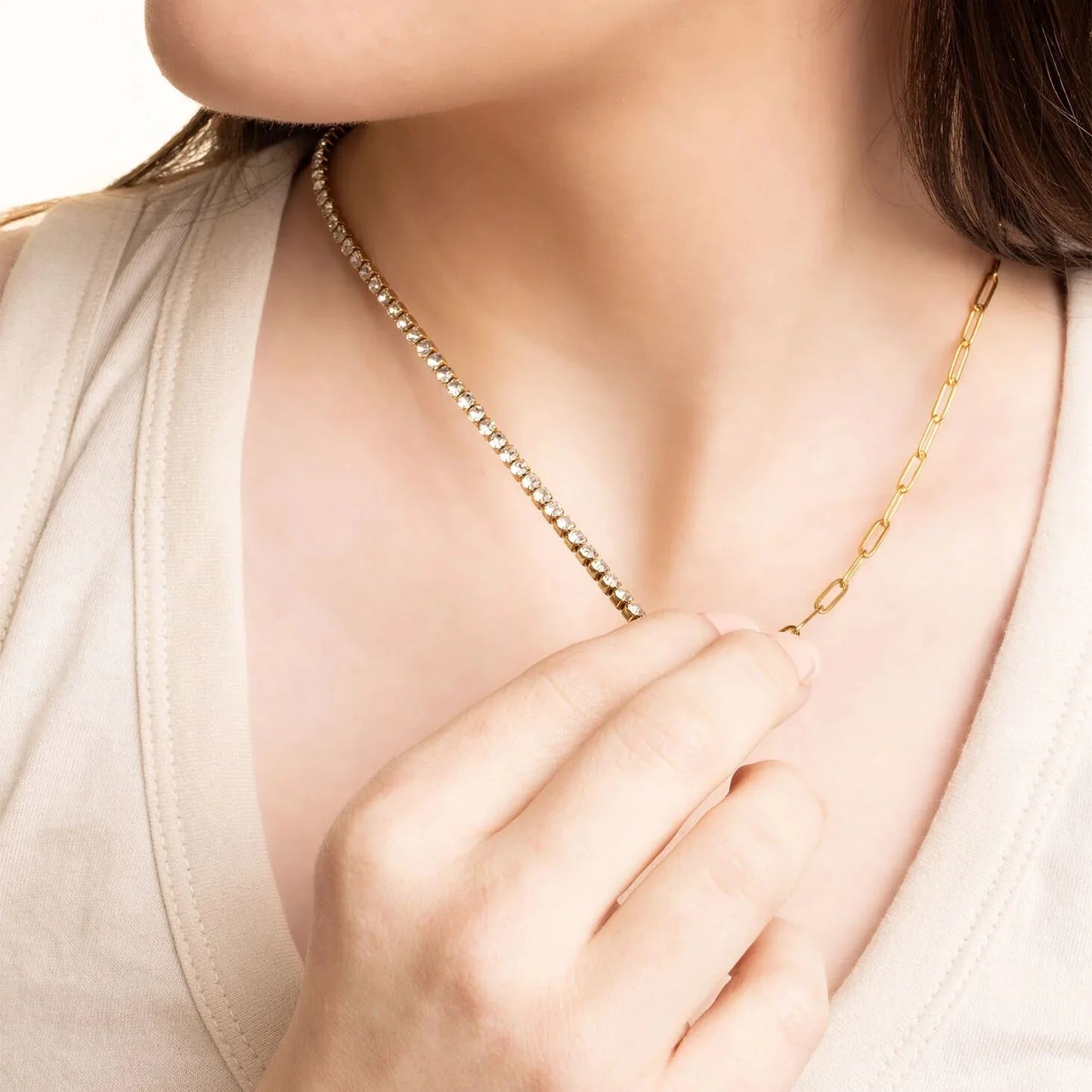 The Breaker Split Chain Necklace