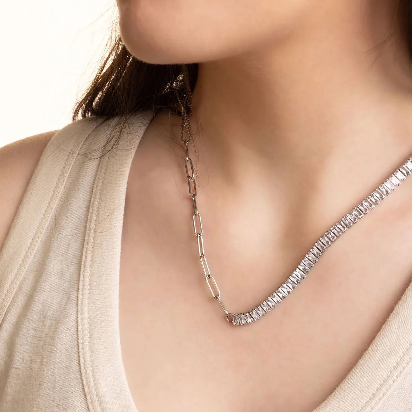 Rosemary Split Chain Necklace