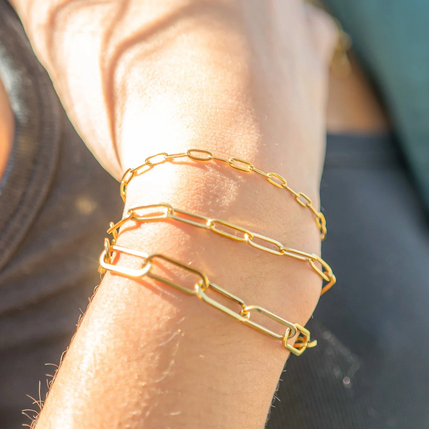 The Drift Paperclip Chain Bracelet