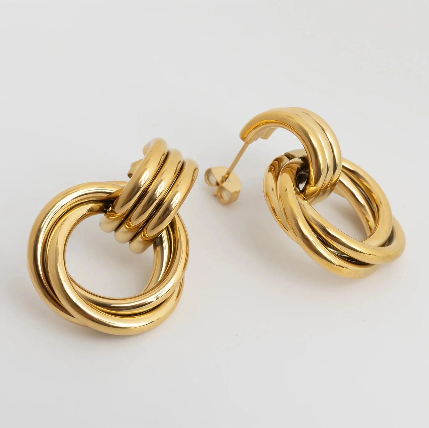 The Turn of the Tide Stud Earrings