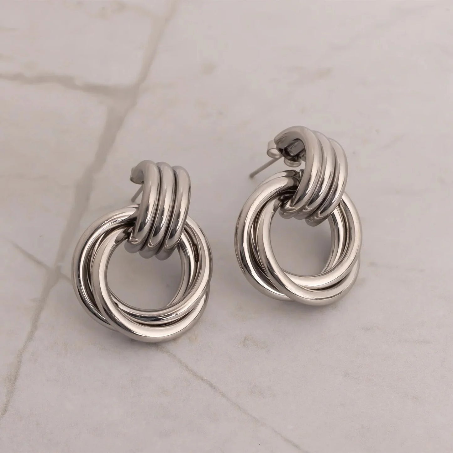 The Turn of the Tide Stud Earrings