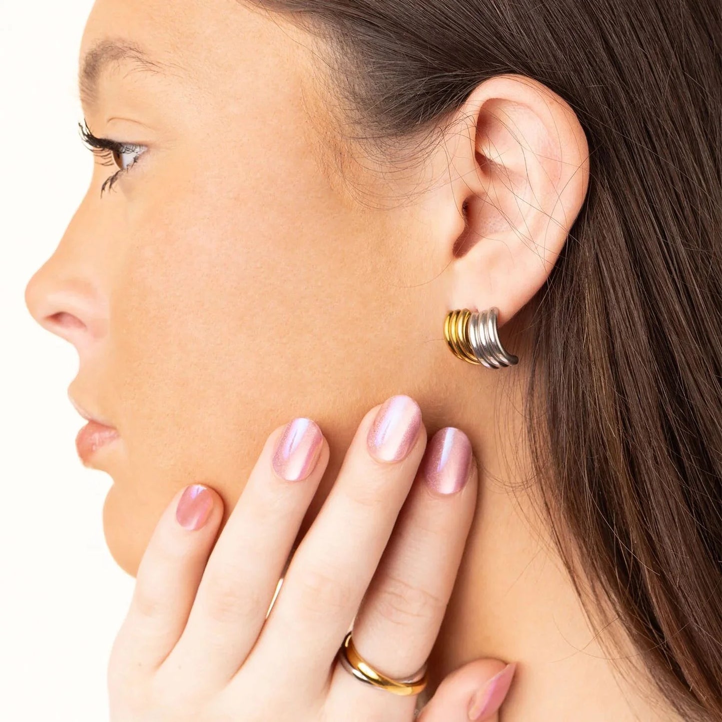 The Shifted Tide Stud Earrings