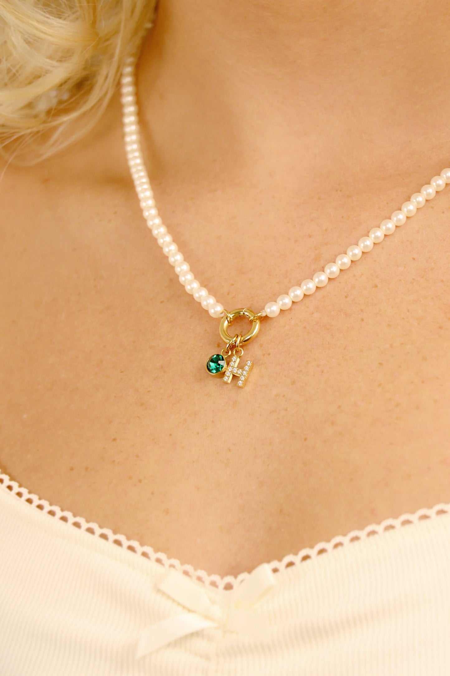 The Pearl Charm Collector Necklace