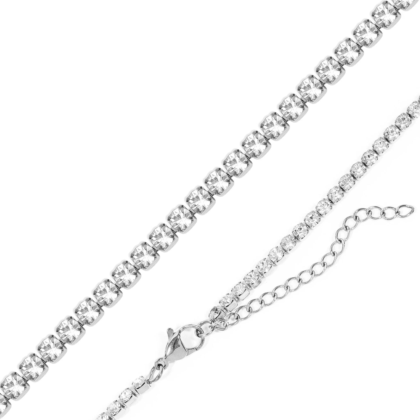 The Lumina Tide Tennis Necklace